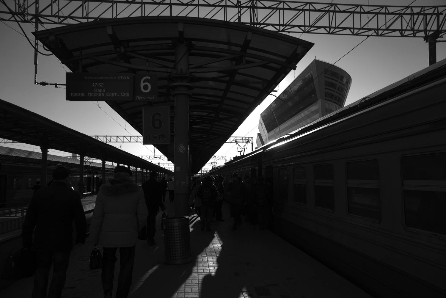 photographer alexey nazarov. Moskow. Moscow.Kiev railway station