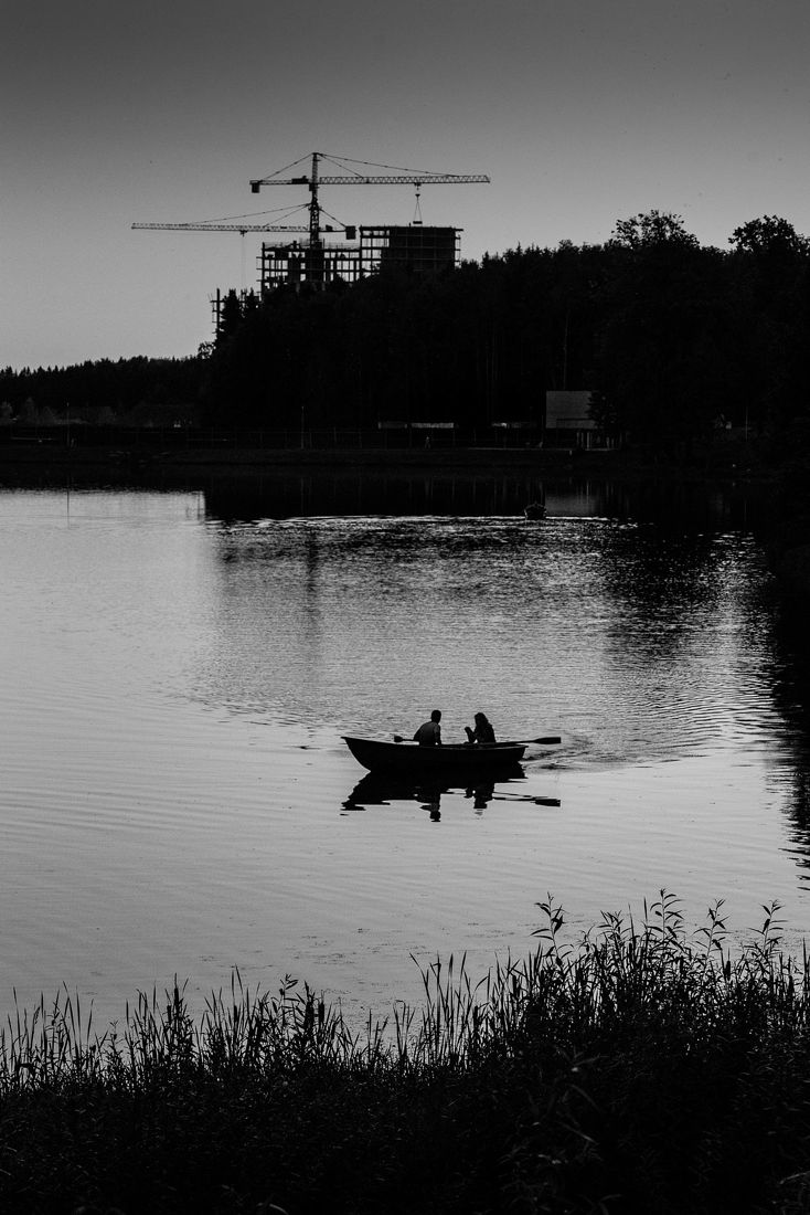photographer alexey nazarov. landscape. Untitled photography, black and white, black and white photo